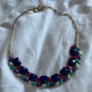 J Crew colorful statement necklace